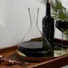 Raye 60 Oz Crystal Angled Wine Decanter ViskiÂ®