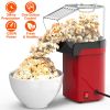 Hot Air Popcorn Popper Maker with Measure Cup And Butter Warmer 1200W Oil-Free Easy To Use 8Cups Mini Popcorn Maker Machine for Home