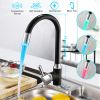 LED Water Tap Faucet 3 Color Change Water Stream Mixer Temperature Sensor for Sink Bathroom Kitchen