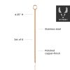 Summit Cocktail Picks in Copper Viski