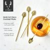 Belmont Art Deco Gold Cocktail Picks ViskiÂ® (Set of 4)