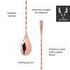 Summit 40cm Weighted Barspoon in Copper Viski