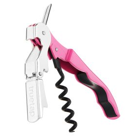Truetapâ„¢ Pink Double Hinged Corkscrew