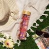 Blair Botanical Bliss Glass Infuser Mug Pinky UpÂ®