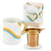 Everlee Mug with Infuser Pinky UpÂ®