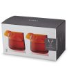 Aurora Cocktail Tumblers in Amber ViskiÂ®