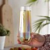 Luster Stemless Champagne Flutes TwineÂ® (Set of 2)