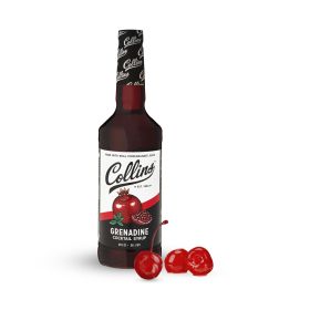 Collins 32 Oz Grenadine Cocktail Syrup
