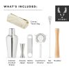 7 Piece Stainless Steel Travel Barware Set ViskiÂ®