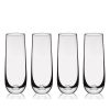 Stemless Champagne Flute True (Set of 4)