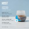 Tasting Glass FREEZEâ„¢ Gray HOSTÂ® (Set of 2)