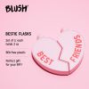 Bestie 3 Oz Flasks Blush
