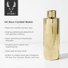Art Deco 24 Oz Gold Cocktail Shaker ViskiÂ®