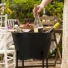 Black Beverage Tub with Stand & Tray TwineÂ®