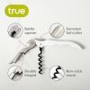 Truetapâ„¢ White Double Hinged Corkscrew