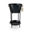 Black Beverage Tub with Stand & Tray TwineÂ®