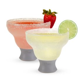 Margarita Glass FREEZEâ„¢ Gray HOSTÂ® (Set of 2)