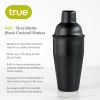 Ash 18 Oz Matte Black Cocktail Shaker True