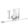 4 Piece Stainless Steel Mixologist Barware Set ViskiÂ®