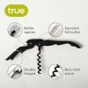 Truetapâ„¢ Black Double Hinged Corkscrew