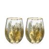 Woodland Stemless Wine Glass Set TwineÂ® (Set of 2)
