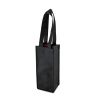 Black 1 Bottle Non Woven Tote True