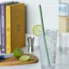 Silicone Straws with Brush True (Set of 6)