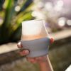 Sipping Glass FREEZEâ„¢ Gray HOSTÂ® (Set of 2)