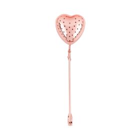 Rose Gold Heart Tea Infuser Pinky UpÂ®