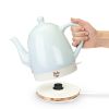 Noelle Ceramic Electric Tea Kettle Pinky UpÂ®