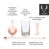 4-Piece Copper Mixologist Barware Set by Viski