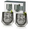 Aurora Double Walled Smoke Tumblers ViskiÂ® (Set of 2)