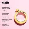 Gold 3 Oz Bangle Flask BlushÂ®