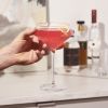 Seneca Crystal Diamond Martini Glasses ViskiÂ® (Set of 2)