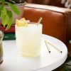 Belmont Gold Stainless Steel Short Straws ViskiÂ® (Set of 6)