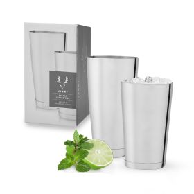 2 Piece Harrison Stainless Steel Shaker Tin Set ViskiÂ®