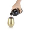 Gold Stemless Wine Glasses ViskiÂ® (Set of 2)