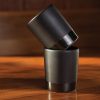 Stoneware DOF Tumblers in Black Viski