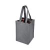 Grey 4 Bottle Non Woven Tote True