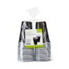 True Party 16 Oz Black Party Cups (Set of 50)
