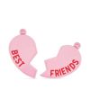 Bestie 3 Oz Flasks Blush
