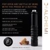 Alchemi CO2 Cork Remover in Black Viski