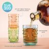 Tiki TrioShot Glasses, Set of 3 by TrueZoo