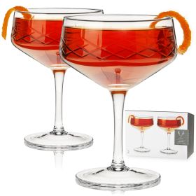 Admiral Crystal Coupe Glasses ViskiÂ® (Set of 2)
