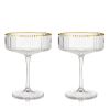 Meridian Crystal Coupe Glasses ViskiÂ® (Set of 2)