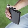 TrueFlask 6 Oz Black Flask True