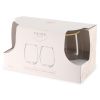 Gilded Stemless Wine Glasses TwineÂ® (Set of 2)