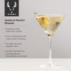 Admiral Crystal Martini Glasses ViskiÂ® (Set of 2)