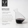Rolling Crystal Wine Decanter Viski
