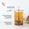 RileyCasablanca Glass Tea Press Pot by Pinky Up